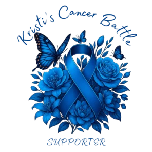 Flower Supporter Blue
