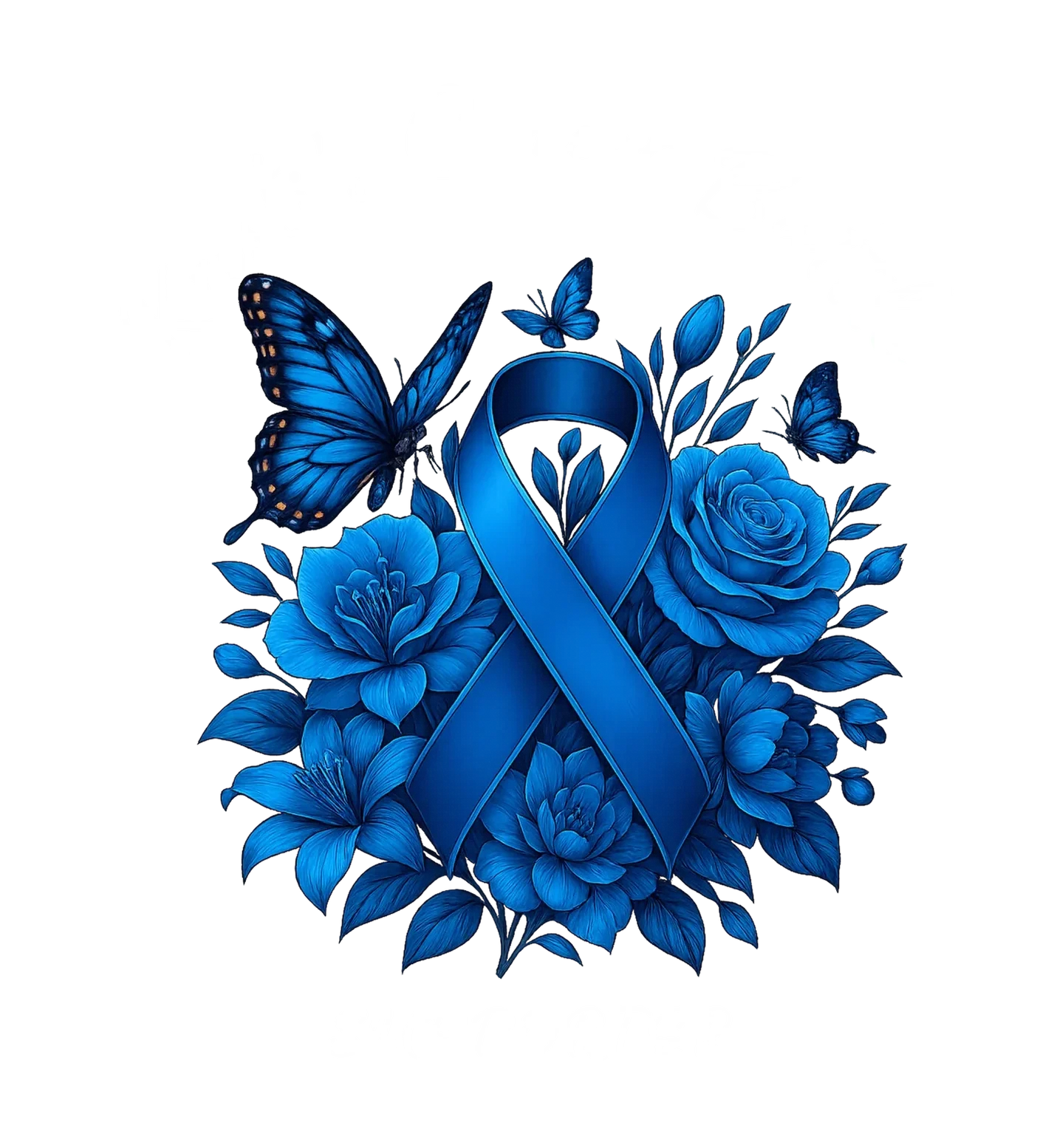 Flower Supporter White Font