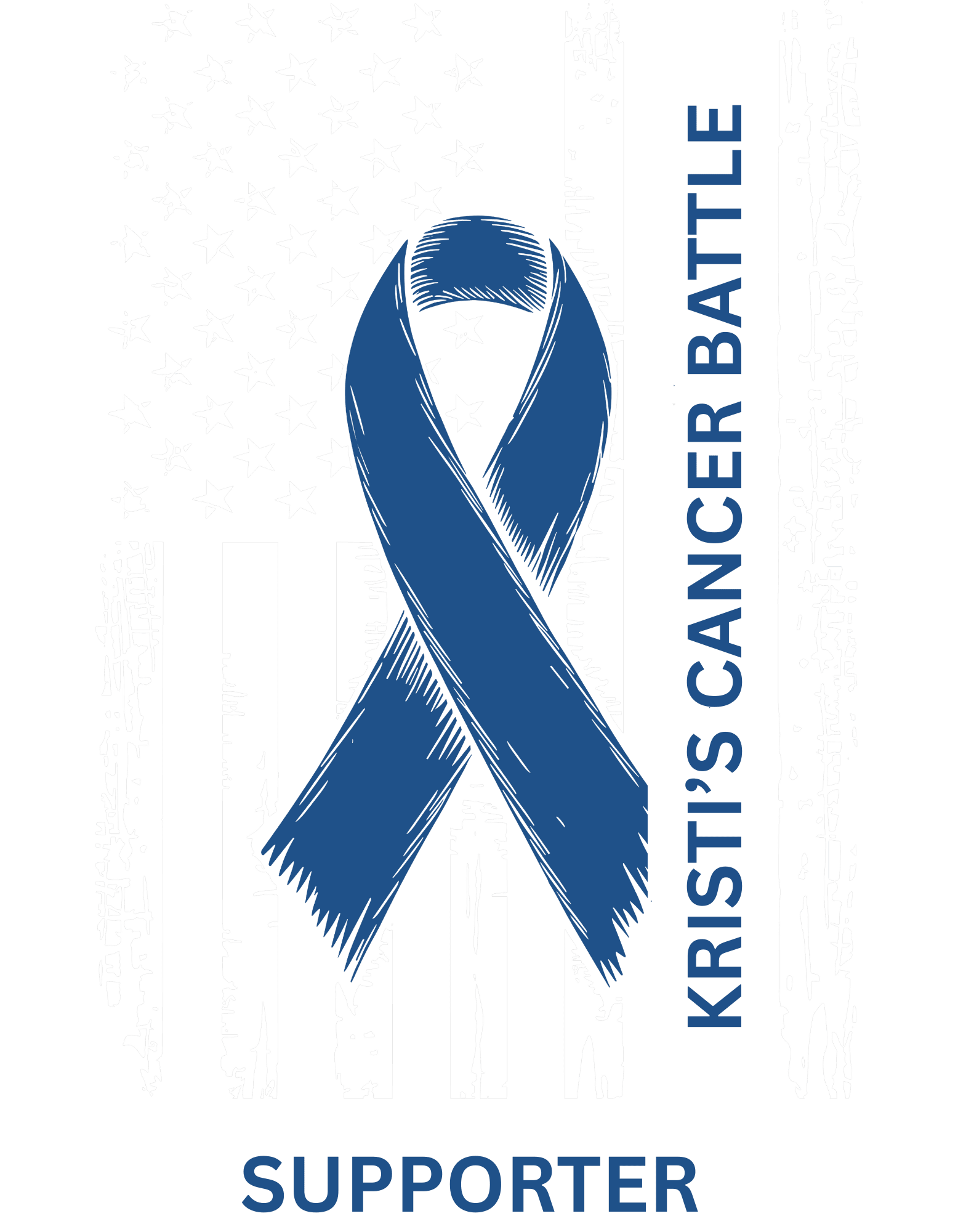 Kristi’s Cancer Battle Supporter Flag