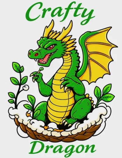 Crafty Dragon Custom T-Shirt Design in Idaho | Wild Vision Prints